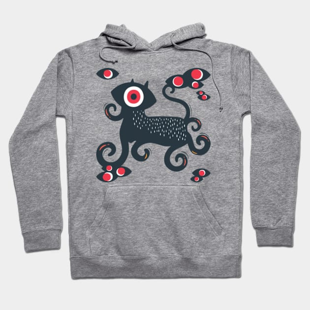 One Eye Monster Hoodie by Nozumi